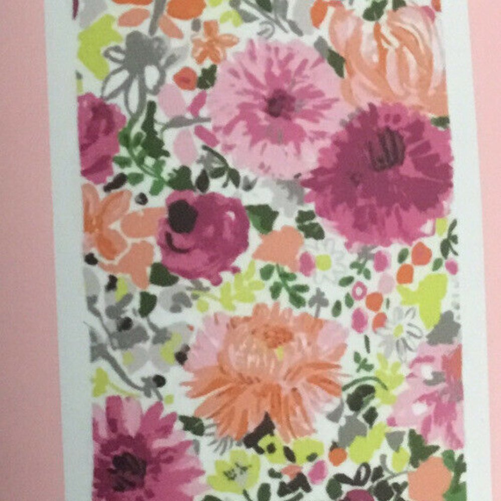 Kate Spade New York FLOWERS Oversized Beach Towel 40"X 70" Brand New